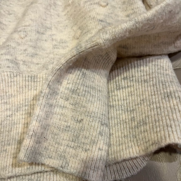 WILLIAM RAST Women's V- Neck Dotted Light beige Sweater - Picture 4 of 6